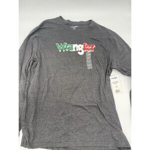 Wrangler® Men's Mexico Flag Logo Charcoal Heather T-Shirt 112319288 XL
